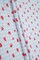 Soft Stretchy 4"x2" Yummy Rib Fabric with Strawberry Print 58/60" Wide Polyester Spandex Blend